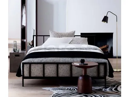 Кровать Francesco Rossi в стиле лофт Денвер