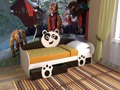 Детская кровать СлавМебель Панда