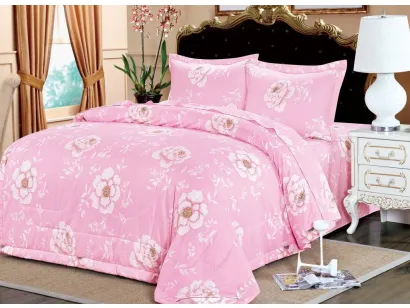 Комплект с одеялом Sofi de Marko полутораспальный Циния, розовый