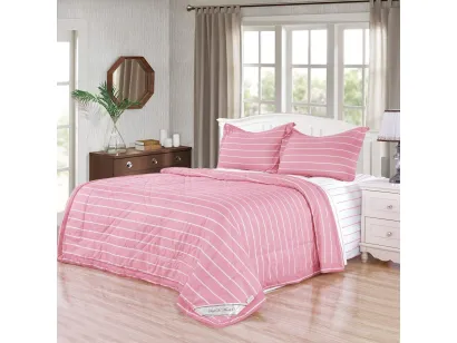 Комплект с одеялом Sofi de Marko евро Даниэль, розовый