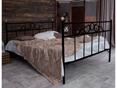 Кованая кровать Francesco Rossi Сандра с двумя спинками